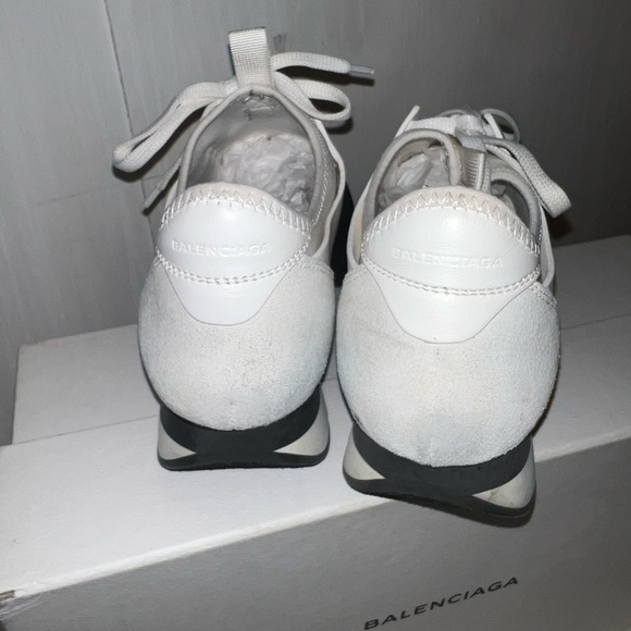 Balenciaga Blanc Noir /White Sneakers 39 / 8.5 or 9 - Picture 3 of 16